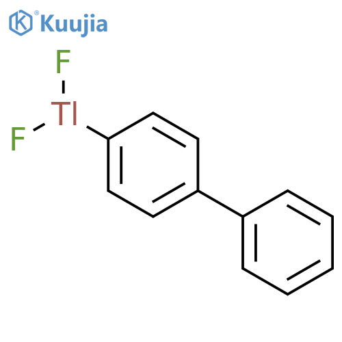 Thallium, [1,1'-biphenyl]-4-yldifluoro- structure
