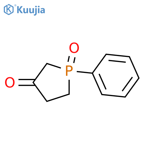 3-Phospholanone, 1-phenyl-, 1-oxide structure