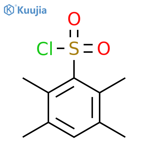 2,3,5,6-Tetramethylbenzenesulfonyl chloride structure
