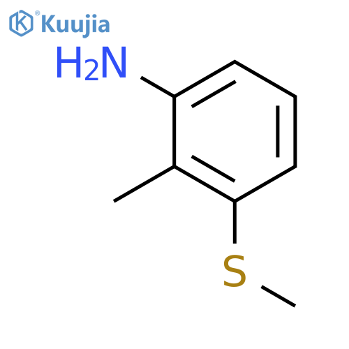 2-methyl-3-(methylsulfanyl)aniline structure