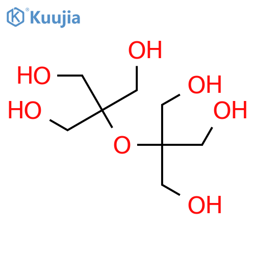 1,3-Propanediol, 2,2'-oxybis[2-(hydroxymethyl)- structure