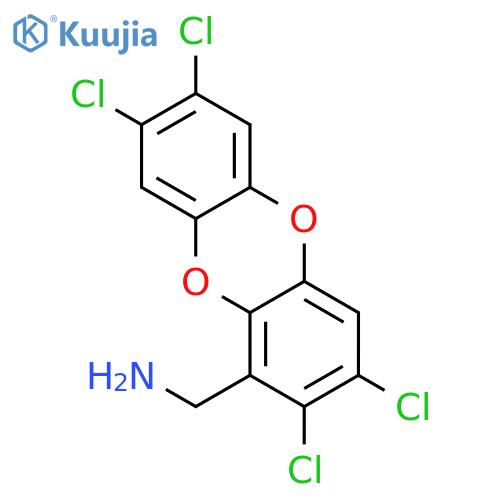 Dibenzo[b,e][1,4]dioxin-1-methanamine, 2,3,7,8-tetrachloro- structure
