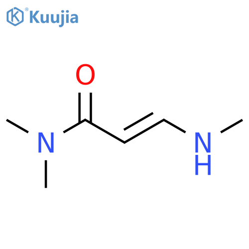 2-Propenamide, N,N-dimethyl-3-(methylamino)-, (E)- structure