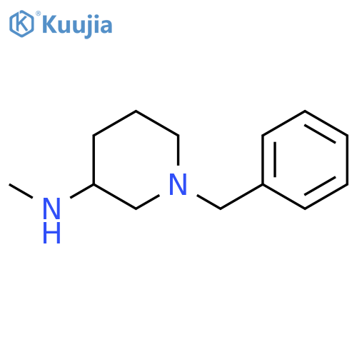 1-benzyl-N-methylpiperidin-3-amine structure