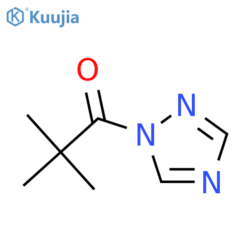 1-Propanone,2,2-dimethyl-1-(1H-1,2,4-triazol-1-yl)- structure