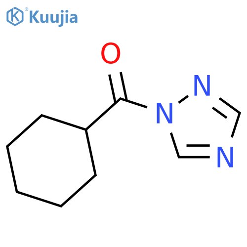 1H-1,2,4-Triazole, 1-(cyclohexylcarbonyl)- structure