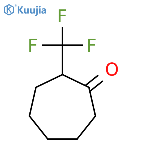 Cycloheptanone,2-(trifluoromethyl)- structure