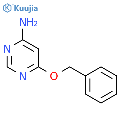 6-(benzyloxy)pyrimidin-4-amine structure
