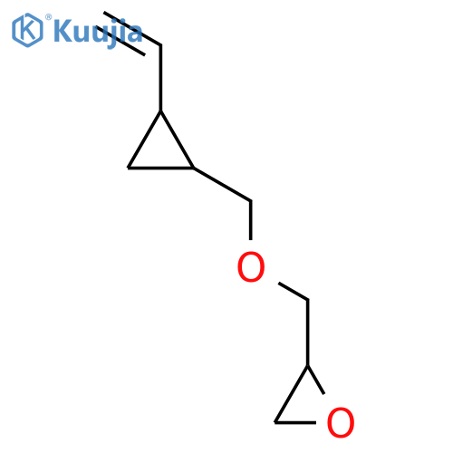 Oxirane, [[(2-ethenylcyclopropyl)methoxy]methyl]- structure