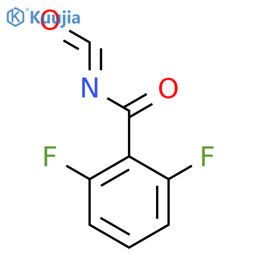 2,6-Difluorobenzoylisocyanate structure