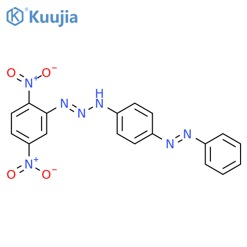 1-TRIAZENE, 1-(2,5-DINITROPHENYL)-3-[4-(PHENYLAZO)PHENYL]- structure