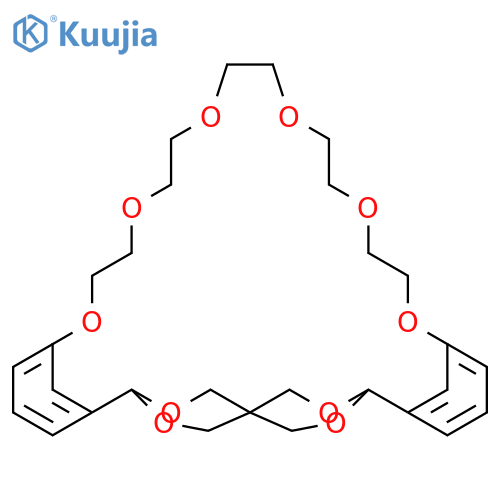 3,10,13,16,19,22,25,32,35,38-Decaoxapentacyclo[29.2.2.21,4.15,9.126,30]nonatriaconta-5,7,9(37),26,28,30(36)-hexaene structure