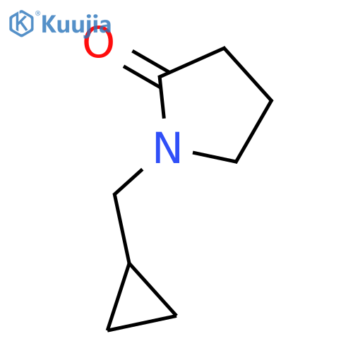 1-(cyclopropylmethyl)pyrrolidin-2-one structure