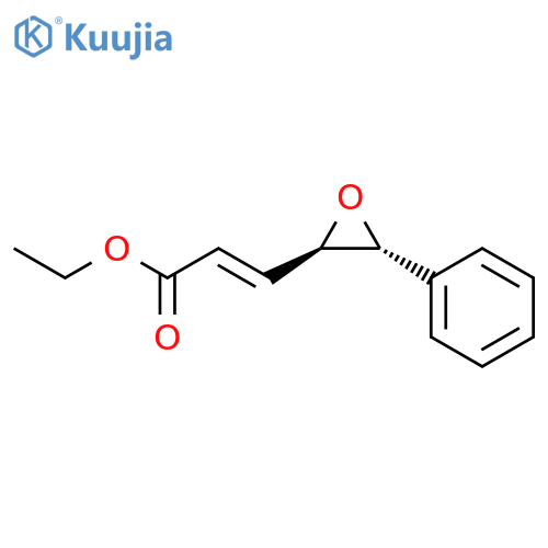 2-PROPENOIC ACID, 3-[(2R,3R)-3-PHENYLOXIRANYL]-, ETHYL ESTER, (2E)- structure