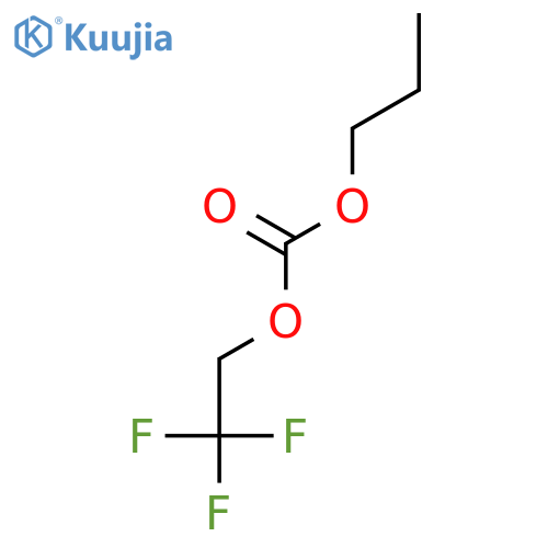 CARBONIC ACID, PROPYL 2,2,2-TRIFLUOROETHYL ESTER structure