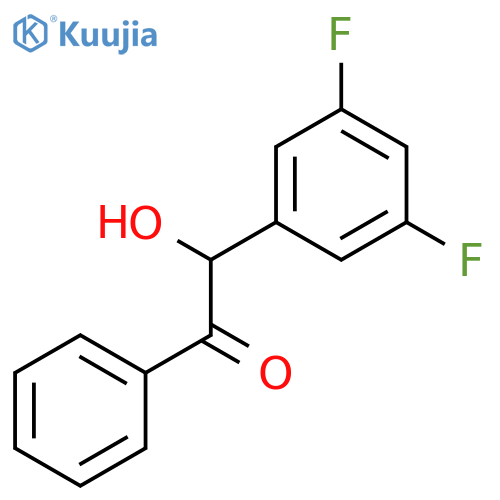 Ethanone, 2-(3,5-difluorophenyl)-2-hydroxy-1-phenyl- structure