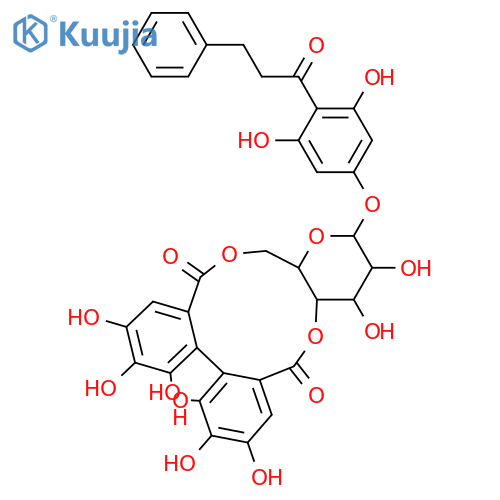 Thonningianin B structure