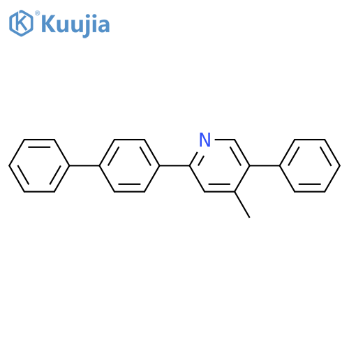 Pyridine, 2-[1,1'-biphenyl]-4-yl-4-methyl-5-phenyl- structure