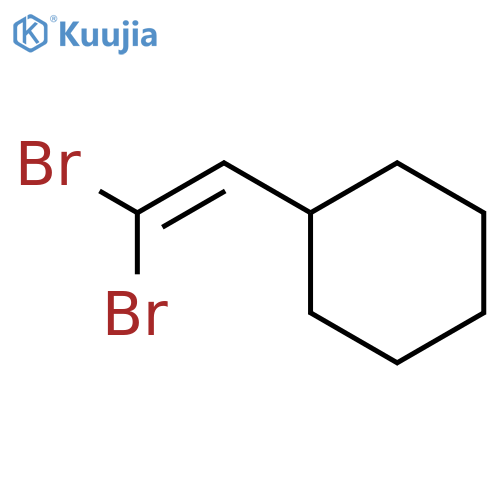 Cyclohexane, (2,2-dibromoethenyl)- structure