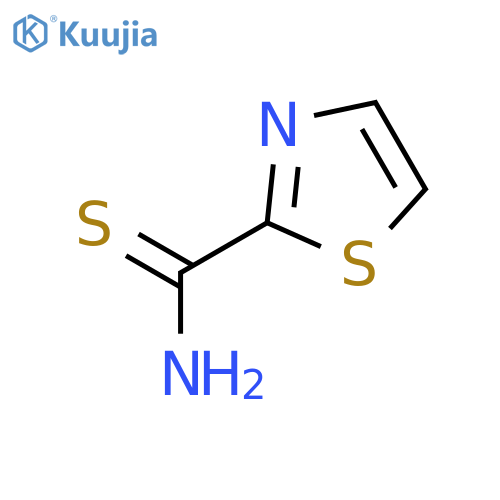 THIAZOLE-2-CARBOTHIOIC ACID AMIDE structure
