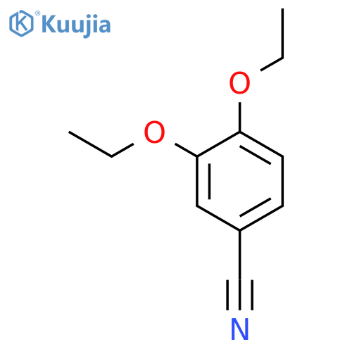 3,4-Diethoxybenzonitrile structure