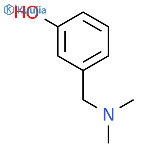 3-(dimethylamino)methylphenol structure