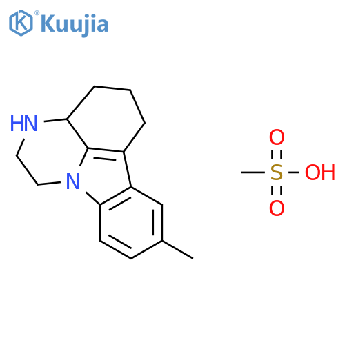 1H-Pyrazino[3,2,1-jk]carbazole,2,3,3a,4,5,6-hexahydro-8-methyl- structure