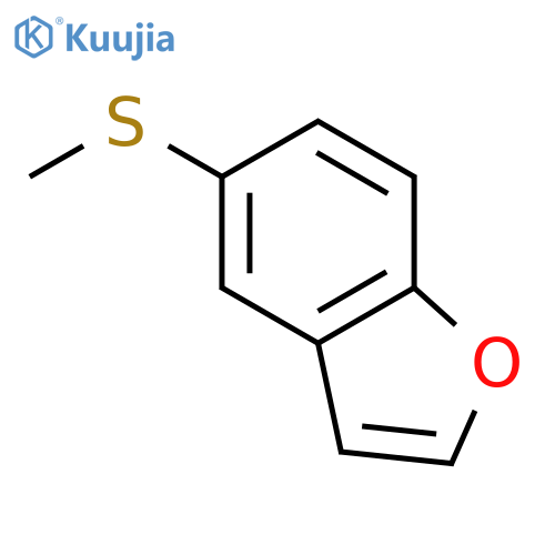 5-(methylsulfanyl)-1-benzofuran structure