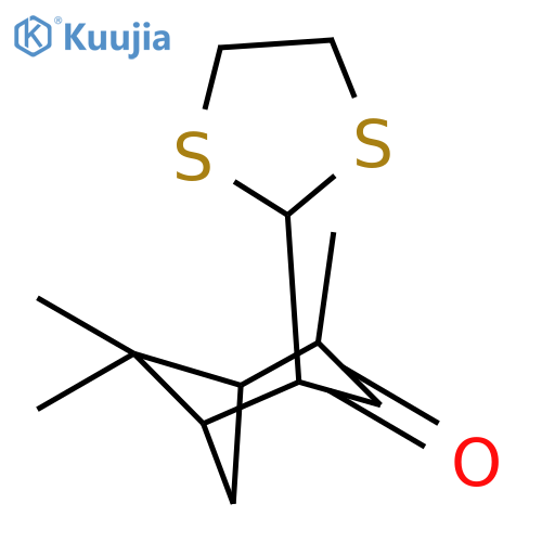 2-(1,3-dithiolan-2-yl)-4,6,6-trimethylbicyclo[3.1.1]heptan-3-one structure