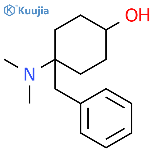 CYCLOHEXANOL, 4-(DIMETHYLAMINO)-4-(PHENYLMETHYL)- structure