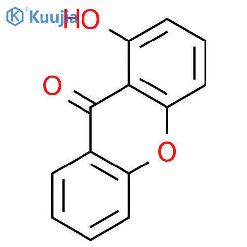 9H-XANTHEN-9-ONE, 1-HYDROXY- structure