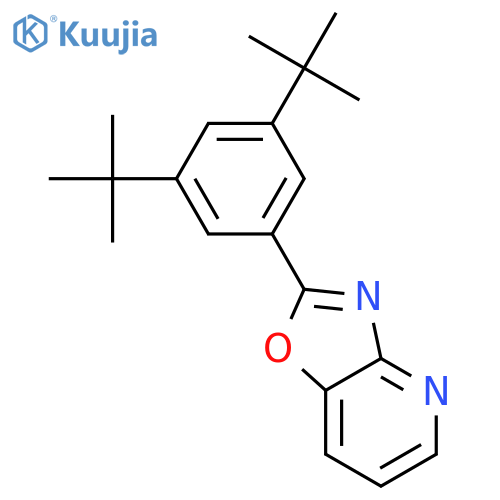 2-(3,5-Di-tert-Butylphenyl)oxazolo[4,5-b]pyridine structure