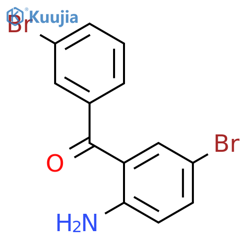 METHANONE, (2-AMINO-5-BROMOPHENYL)(3-BROMOPHENYL)- structure