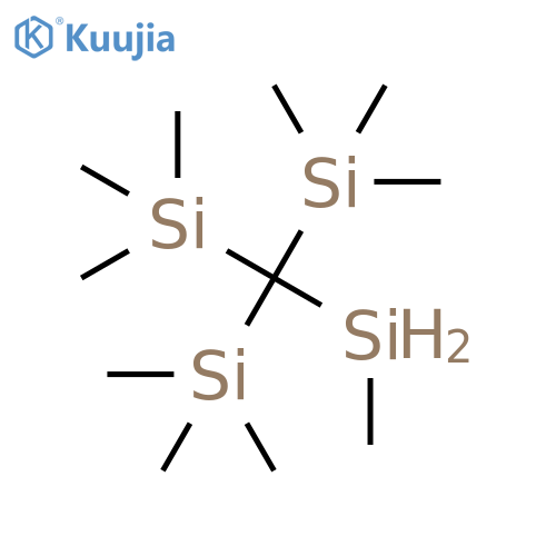Silylene, methyl[tris(trimethylsilyl)methyl]- structure