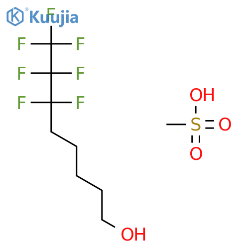 1-Octanol, 6,6,7,7,8,8,8-heptafluoro-, methanesulfonate structure