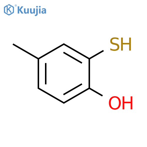 4-methyl-2-sulfanylphenol structure