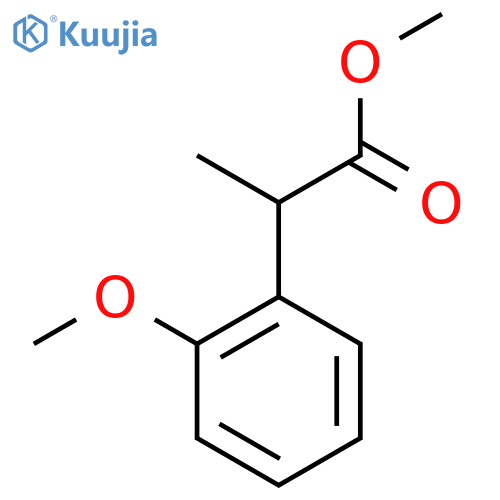 Methyl 2-(2-methoxyphenyl)propanoate structure