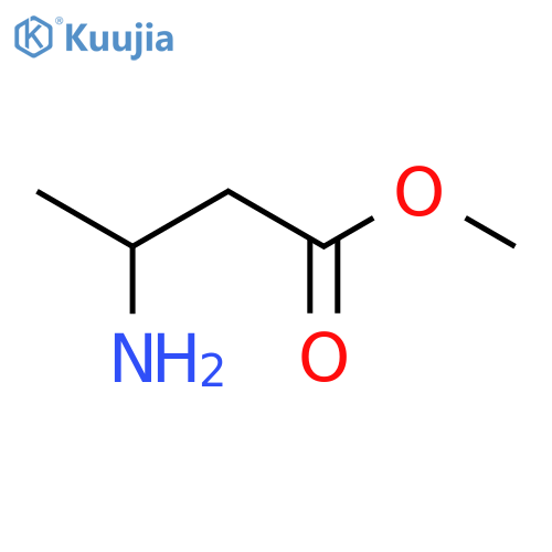 Methyl 3-aminobutanoate structure