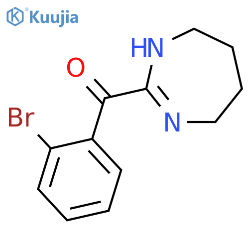 Methanone, (2-bromophenyl)(4,5,6,7-tetrahydro-1H-1,3-diazepin-2-yl)- structure