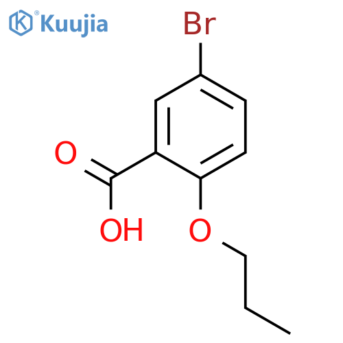 5-Bromo-2-propoxybenzoic Acid structure