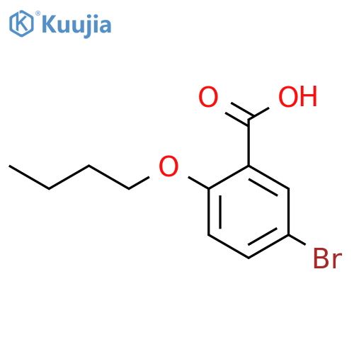 5-Bromo-2-butoxybenzoic Acid structure
