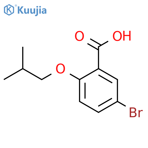 5-Bromo-2-isobutoxybenzoic Acid structure