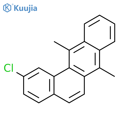 Benz[a]anthracene, 2-chloro-7,12-dimethyl- structure