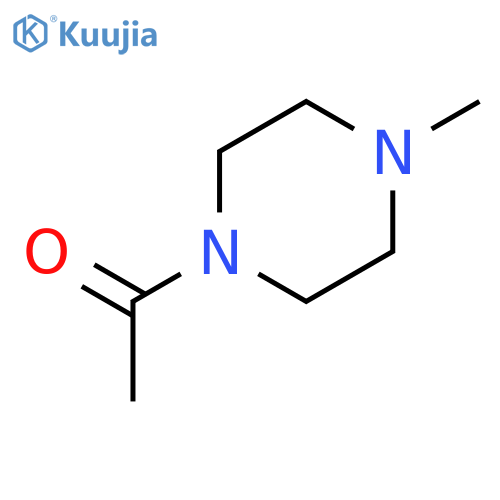 1-Acetyl-4-methylpiperazine structure