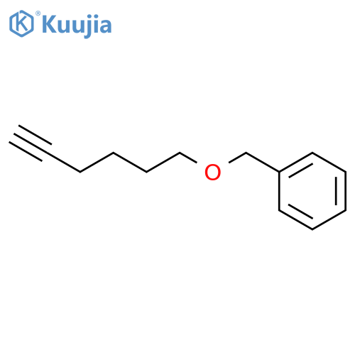 ((Hex-5-yn-1-yloxy)methyl)benzene structure