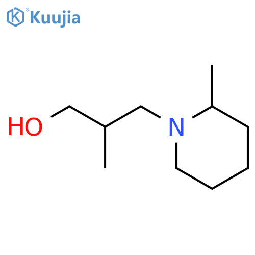 2-METHYL-3-(2-METHYL-PIPERIDIN-1-YL)-PROPAN-1-OL structure