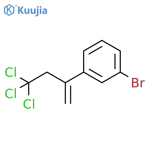 Benzene, 1-bromo-3-(3,3,3-trichloro-1-methylenepropyl)- structure