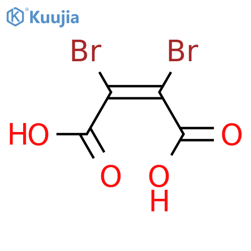 2-Butenedioic acid,2,3-dibromo-, (2Z)- structure