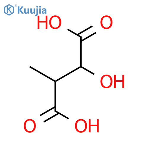 2-Hydroxy-3-methyl-butanedioic Acid structure