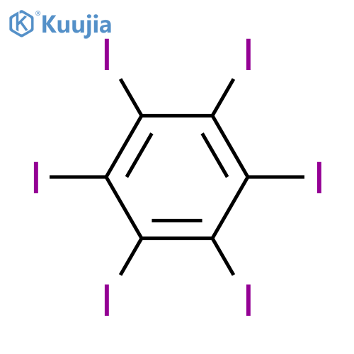 Benzene,1,2,3,4,5,6-hexaiodo- structure